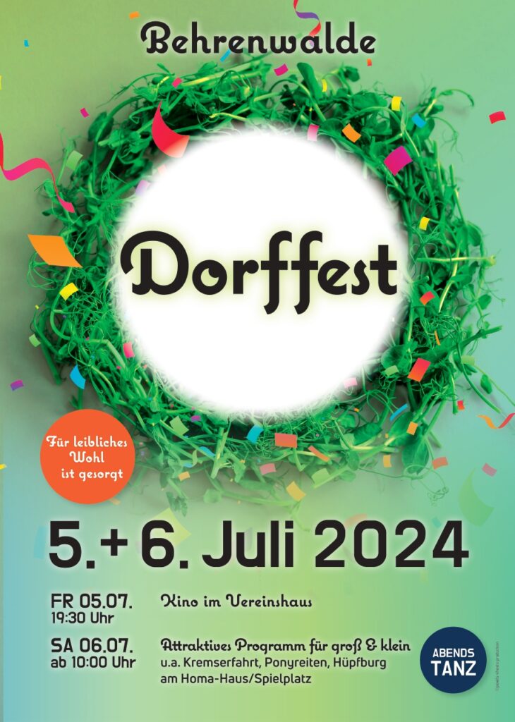 Dorffest in Behrenwalde